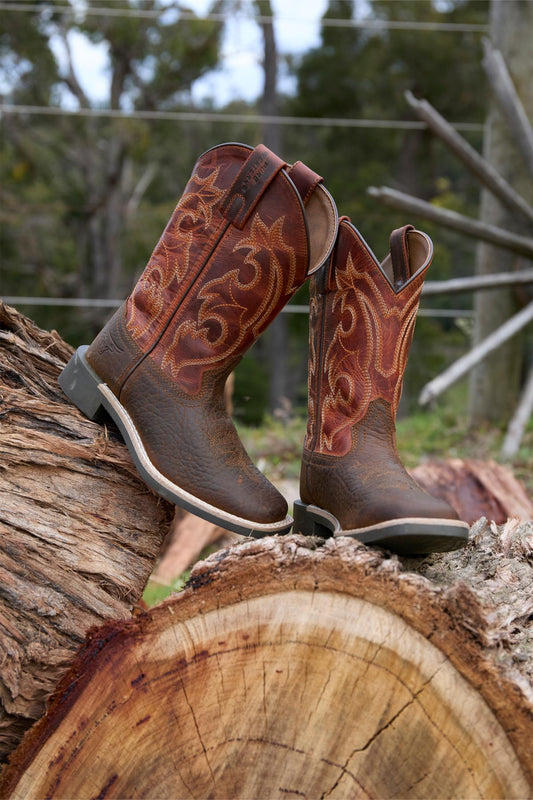 Pure Western Children's Barrett Boot