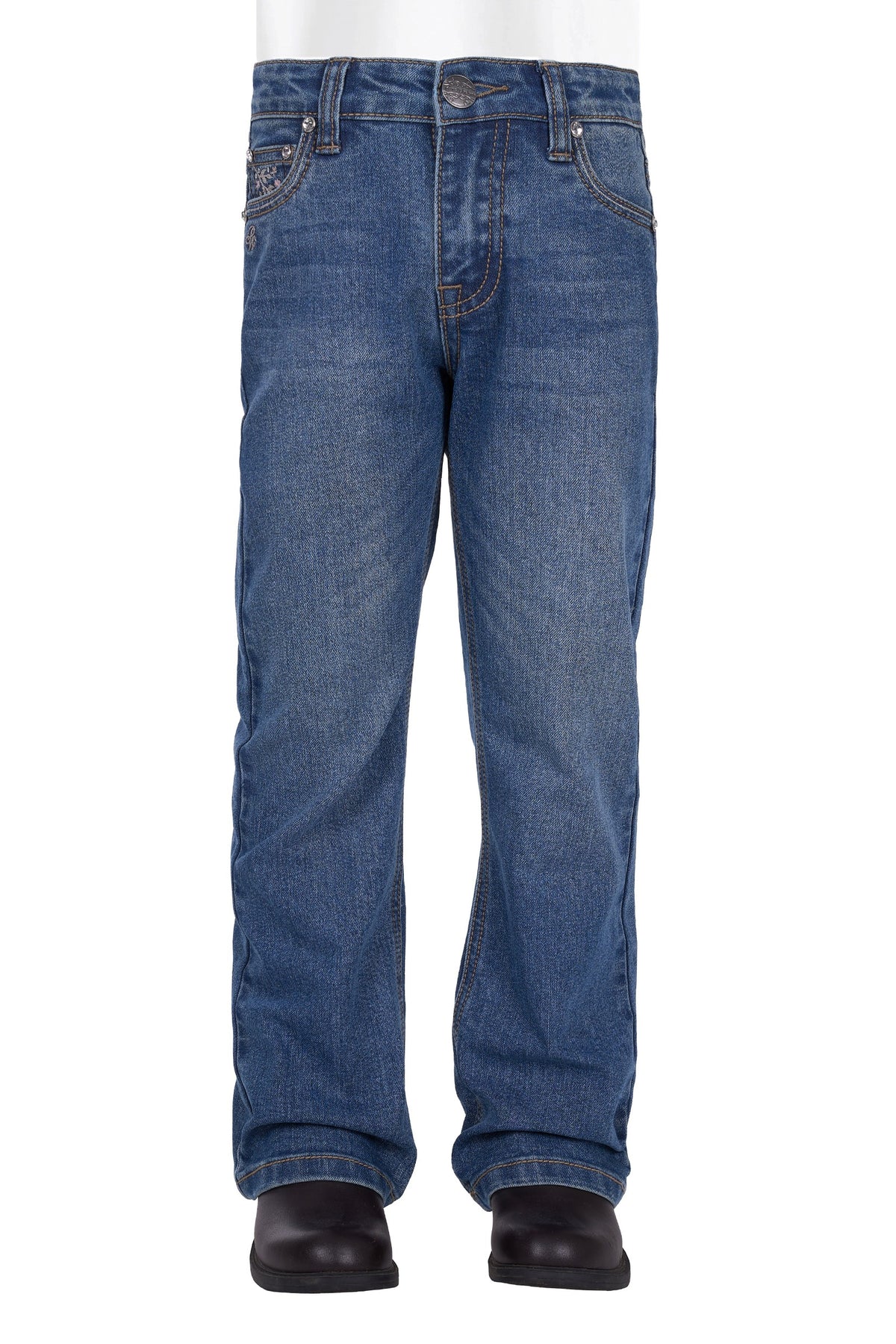 Pure Western Girl's Ariana Bootcut Jean