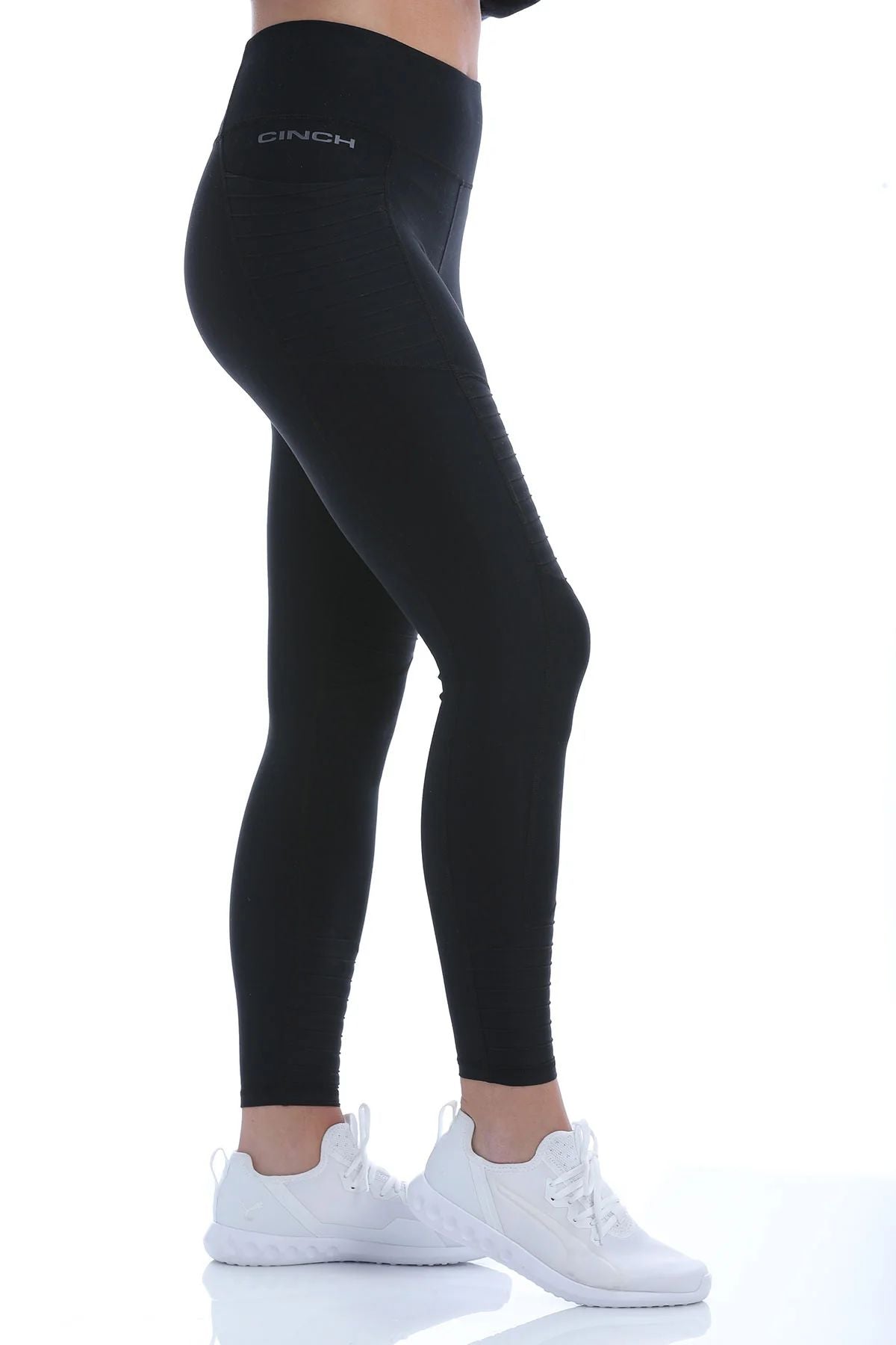 Cinch Women's Black Tights Black