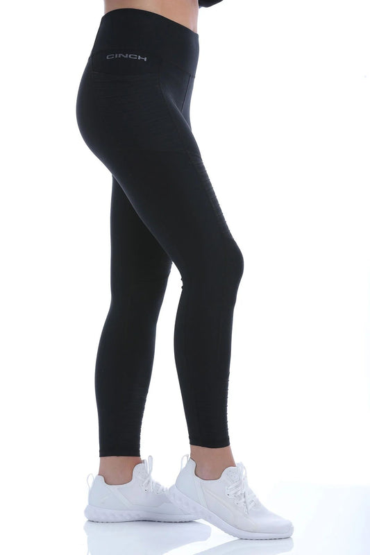 Cinch Women's Black Tights Black
