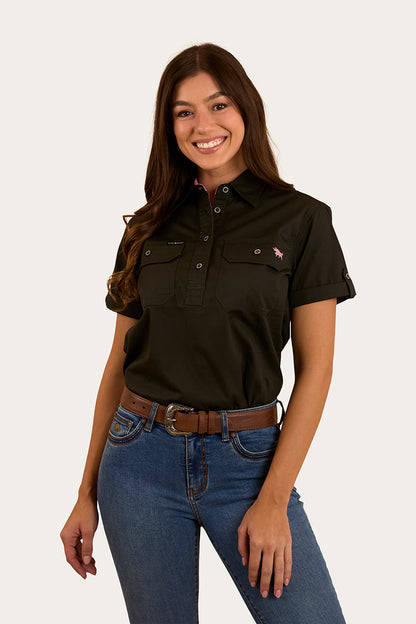 Ringers Western Women's Jules Half Button S/L Work Shirt