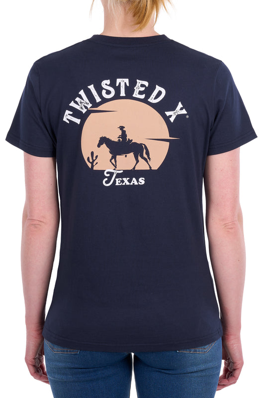 Twisted X Women's Lin Ss Tee