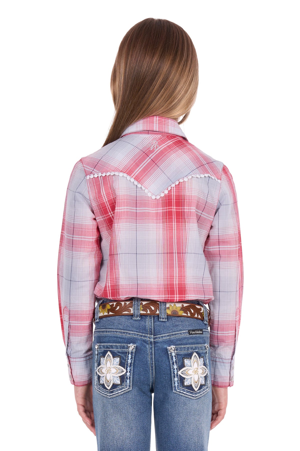 Pure Western Girls Jill L/S Shirt