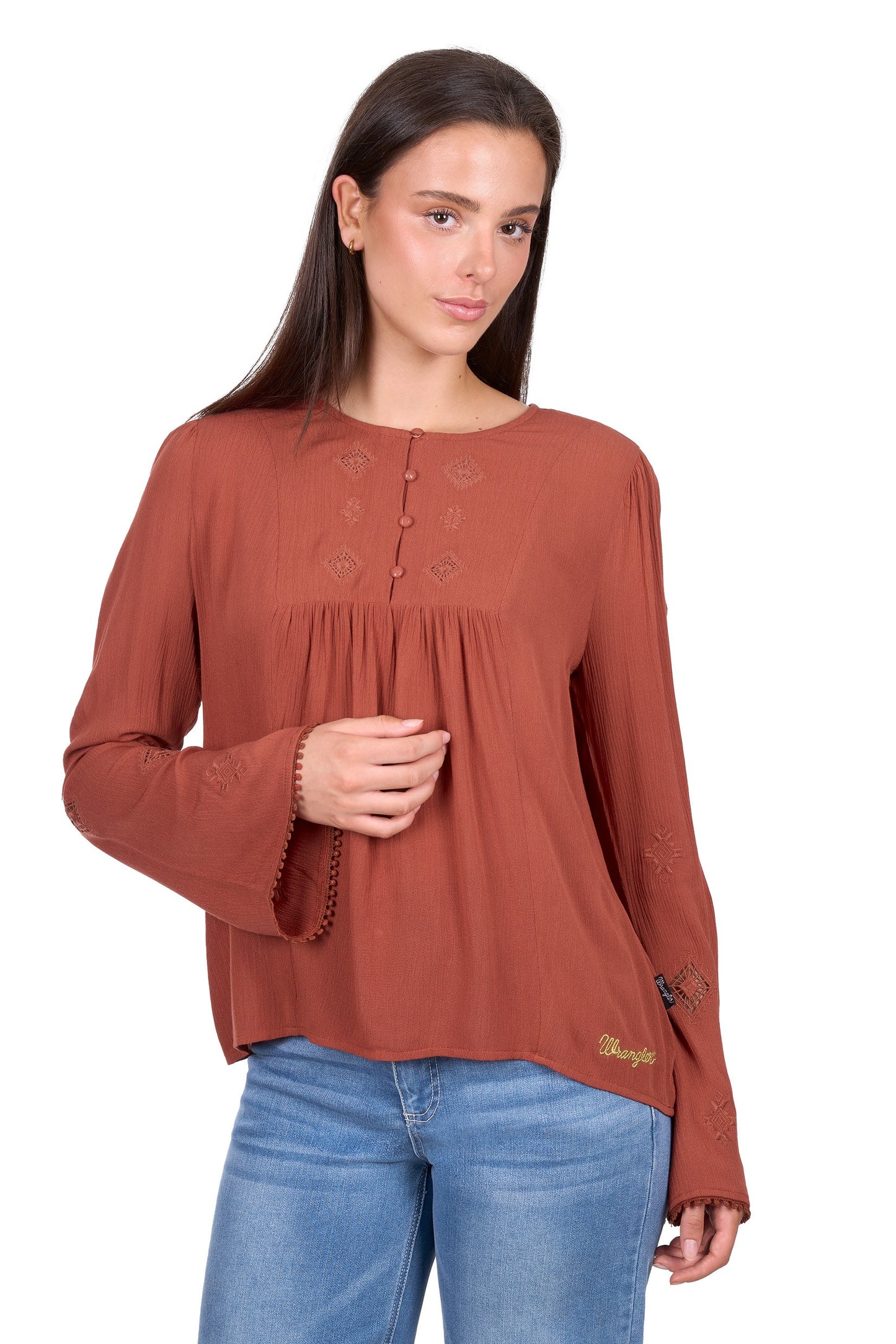 Wrangler Women's Roxana L/S Blouse