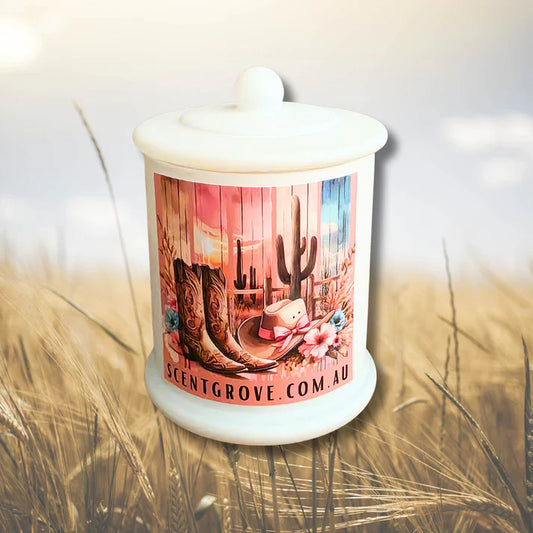 Scent Grove Country Western Wood Wick Soy Candles