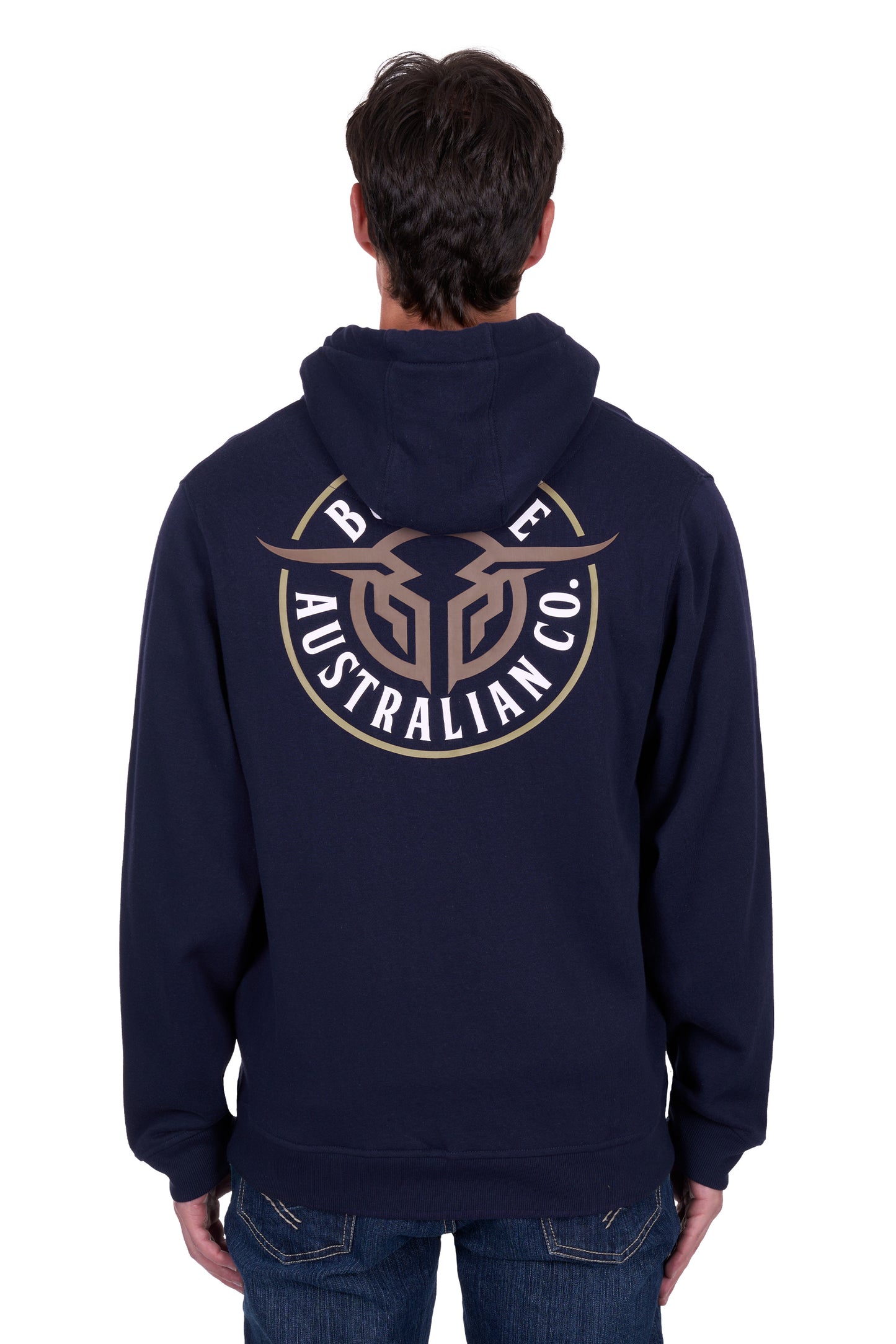 Bullzye Men's Bullring Zip Up Hoodie