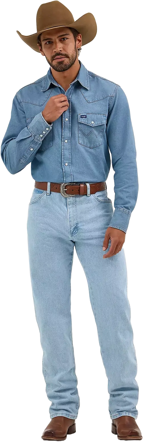 Wrangler Mens Cowboy Cut Original Fit Jeans