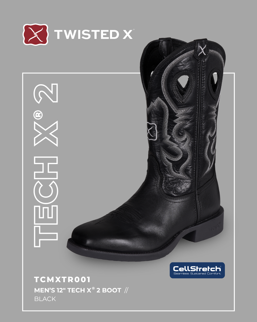 Twisted X Men’s 12” Tech X®2 Boot