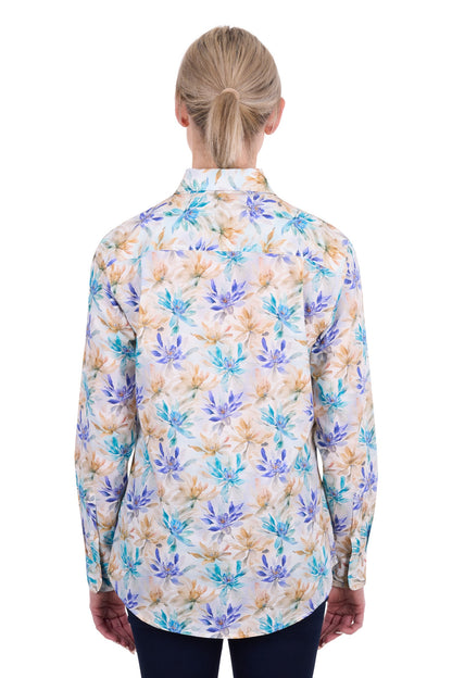 Hard Slog Women’s Meadow Half Placket L/S Shirt