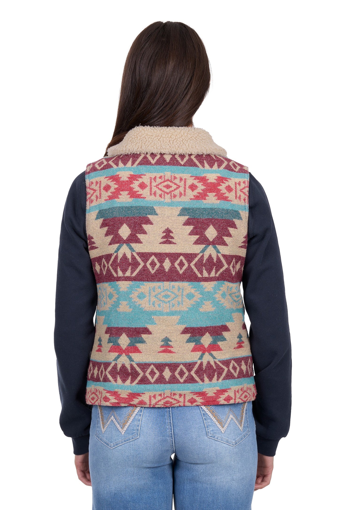 Wrangler Women’s Dixie Reversible Denim Vest