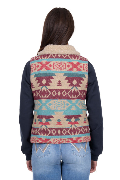 Wrangler Women’s Dixie Reversible Denim Vest
