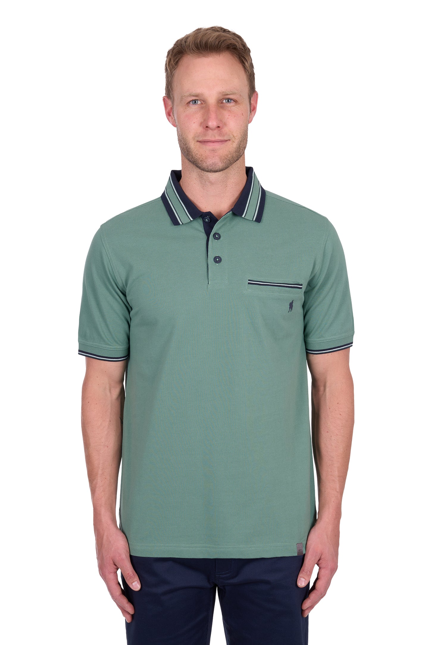 Thomas Cook Men's Ben Tailored 1 Pocket Ss Polo