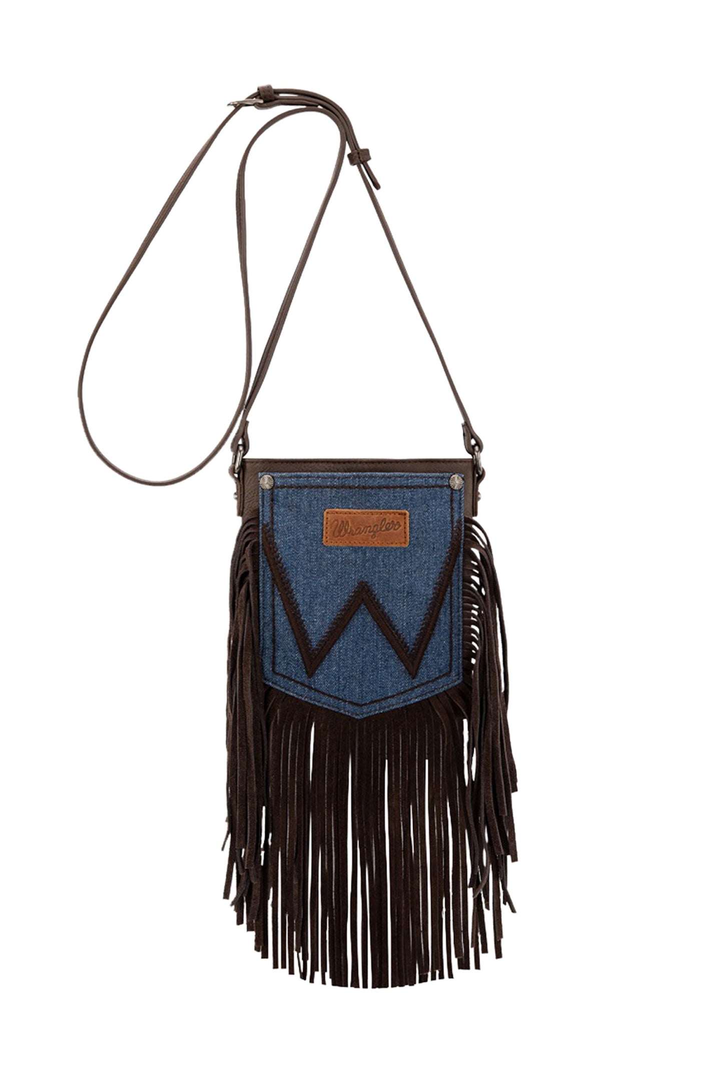 Wrangler Denim Pocket Fringe Bag