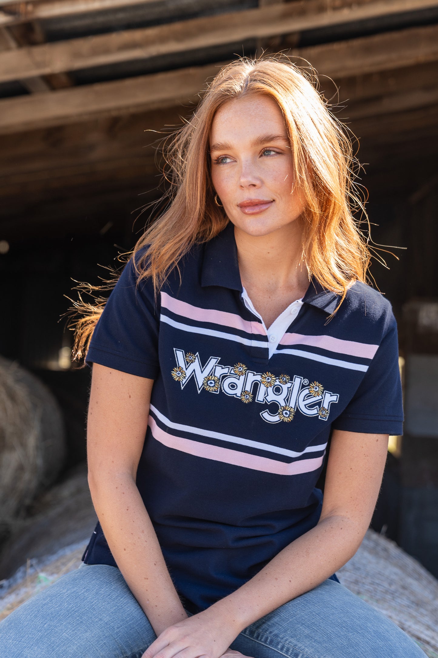 Wrangler Women's Daisy Ss Polo