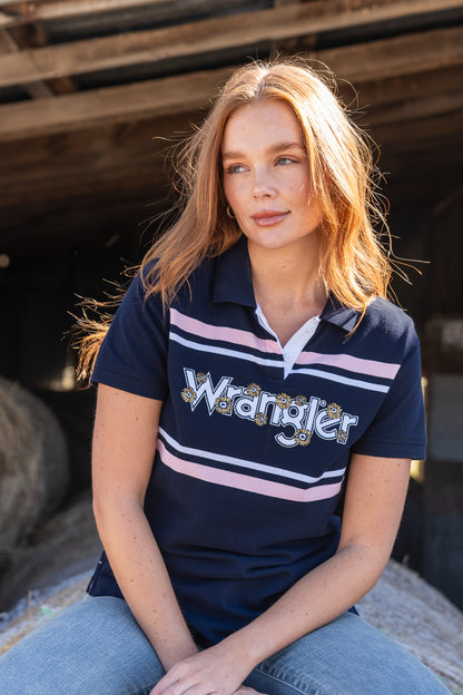 Wrangler Women's Daisy Ss Polo