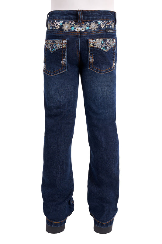 Pure Western Girls Blossom Boot Cut Jean