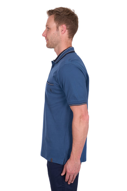 Thomas Cook Men's Ben Tailored 1 Pocket Ss Polo