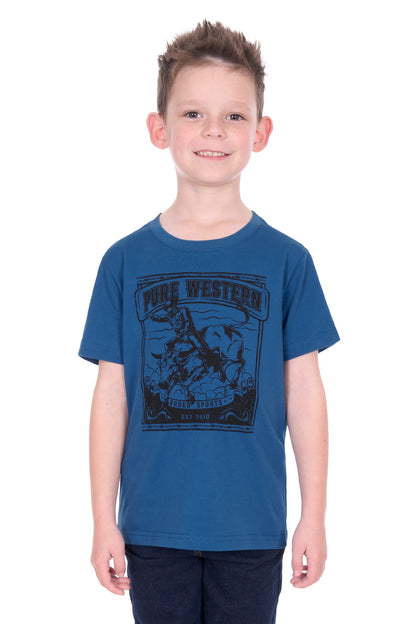 Pure Western Boy's Rodeo Ss Tee