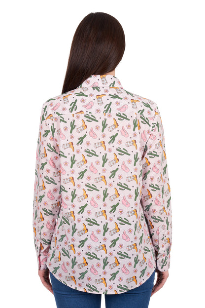 Hard Slog Women's Cleo 1/2 Placket L/S Shirt