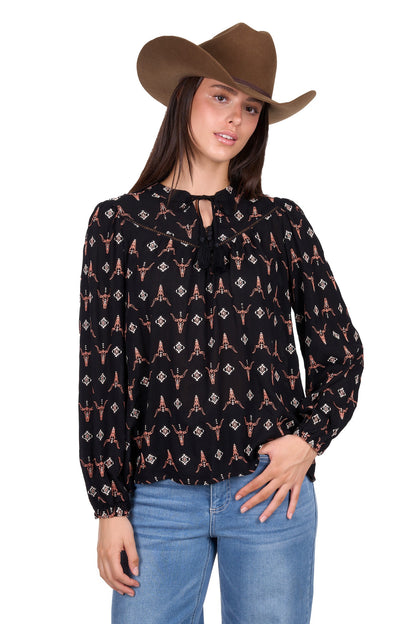 Wrangler Women's Lucille L/S Blouse