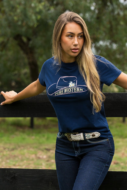 Pure Western Women’s Holly Ss Tee