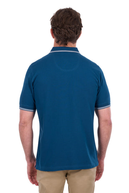 Thomas Cook Men's Henry Tailored 1-Pocket Ss Polo