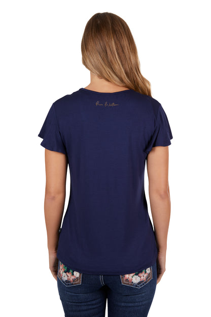 Pure Western Women's Becky Ss Tee