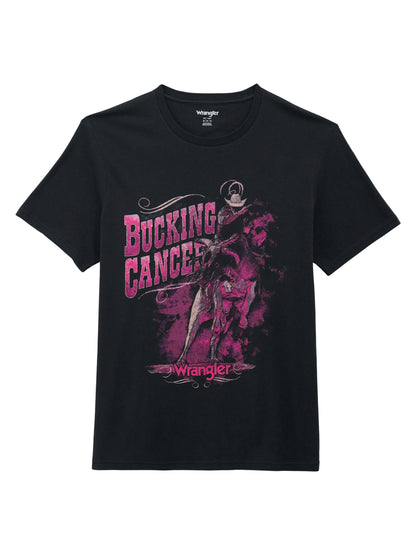 Wrangler Men's Bucking Cancer Ss Tee