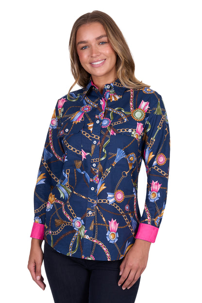 Hard Slog Women's Jolie Full Placket L/S Shirt