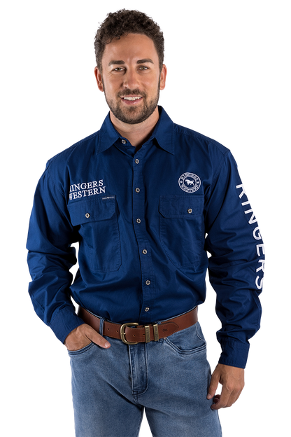 Ringers Western Men's Hawkeye Full Button Work Shirt