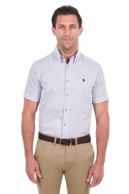 Thomas Cook Men’s Noah Print Tailored Ss Shirt