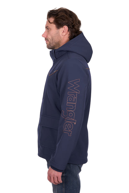 Wrangler Men’s Cade Logo Softshell Jacket