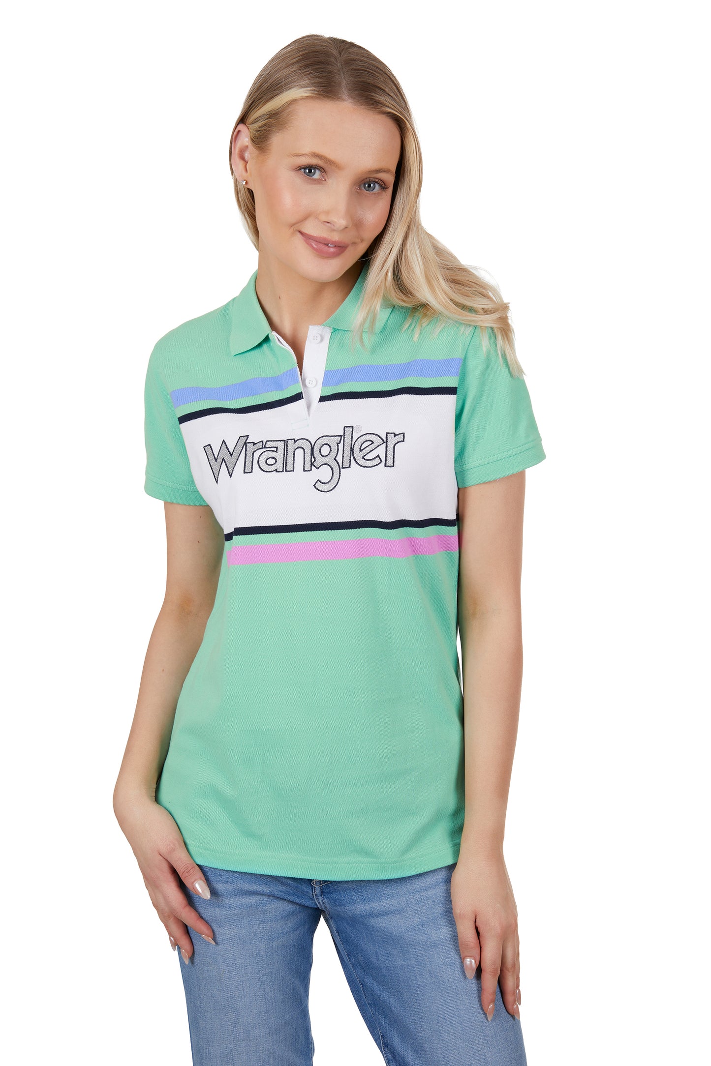 Wrangler Women's Jess Ss Polo