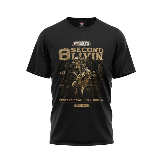 PBR Men's 8 Second Livin' Tee