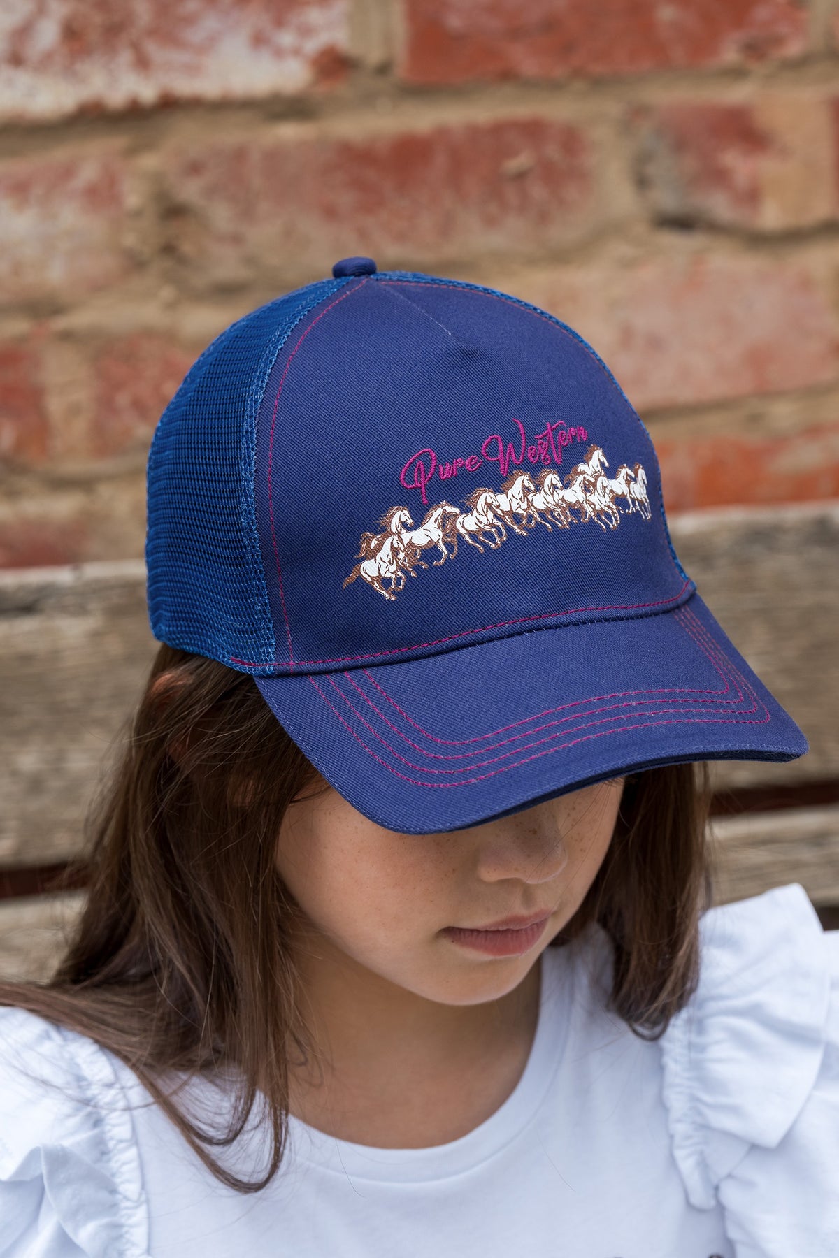 Pure Western Kids Harper Trucker Cap