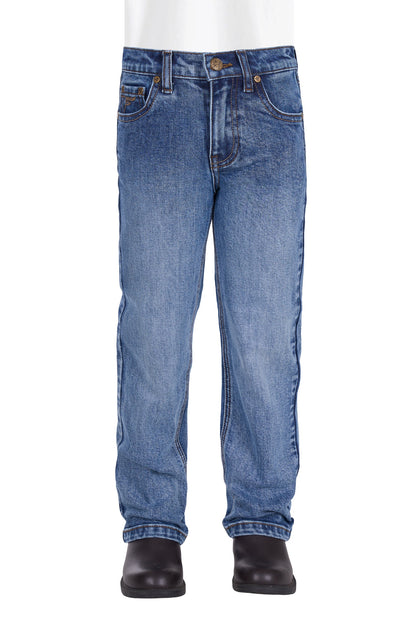 Pure Western Boy's Hawkins Straight Leg Jean - Moonshine