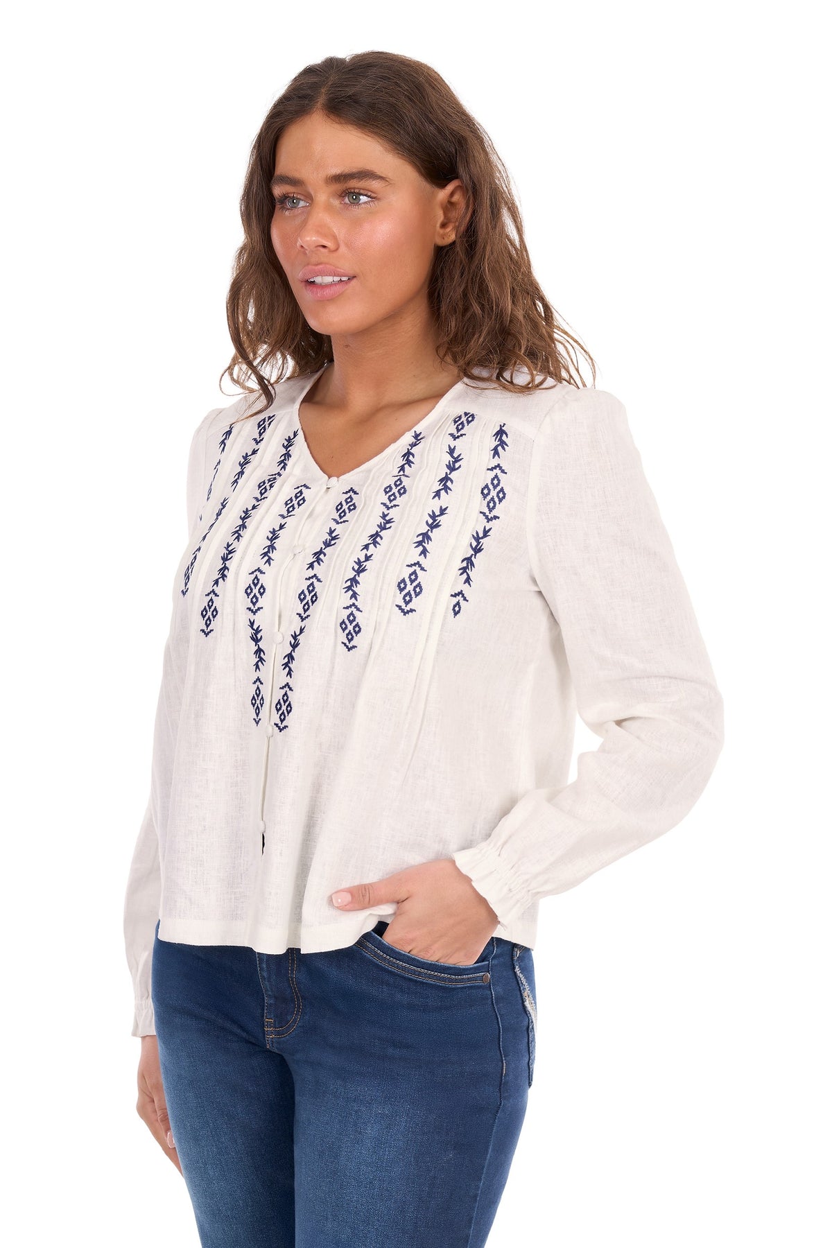 Wrangler Women’s Ava L/S Blouse
