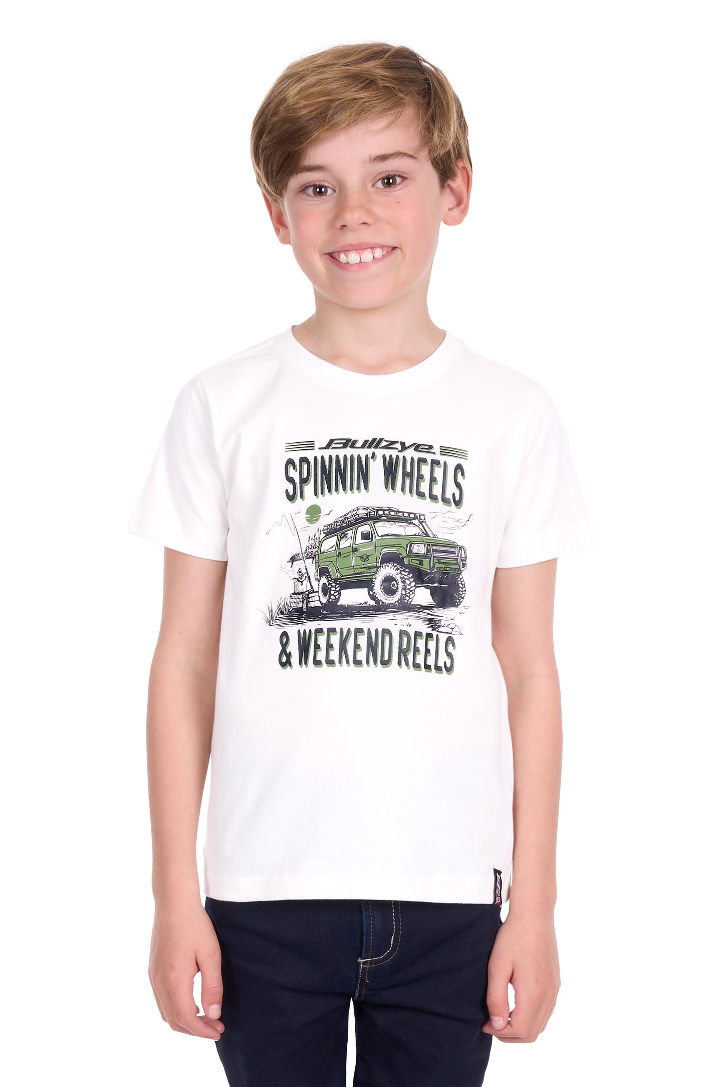 Bullzye Boys Reel Ss Tee