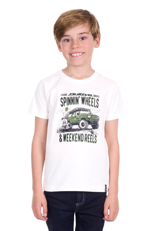 Bullzye Boys Reel Ss Tee