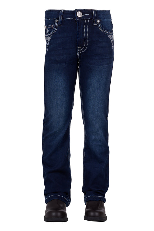 Pure Western Girl's Rosie Boot Cut Jean