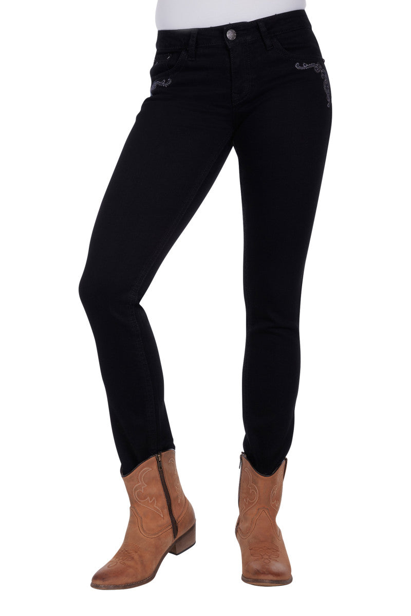 Pure Western Women's Josie Skinny Leg Jean