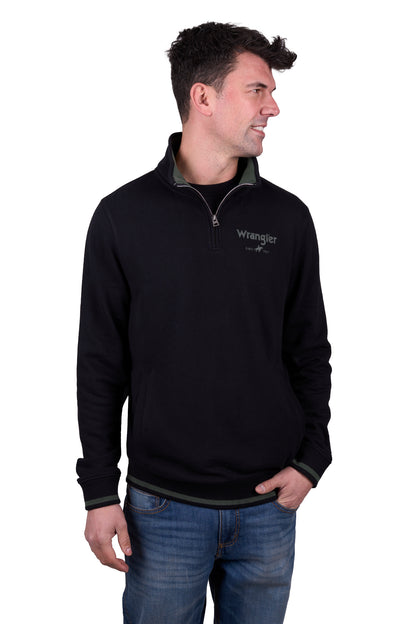 Wrangler Men's Alex 1/4 Zip Pullover