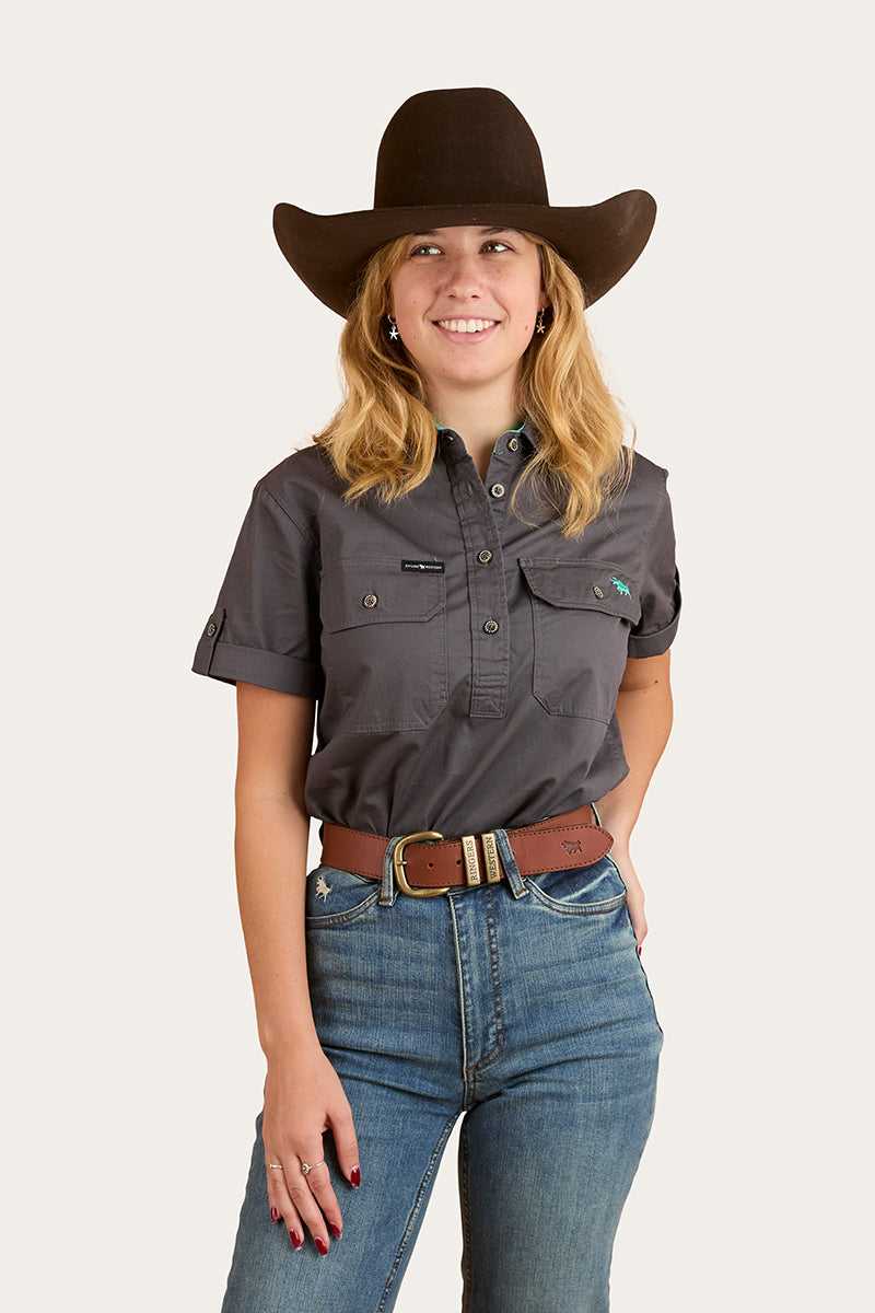 Ringers Western Women's Jules Half Button S/L Work Shirt