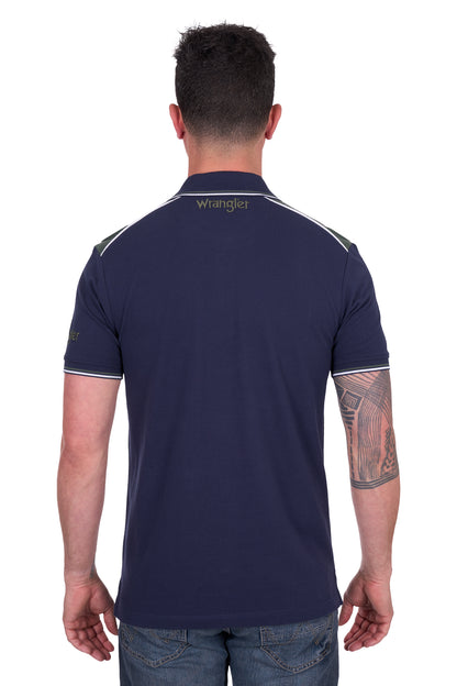 Wrangler Men's Jarrod 1-Pocket Ss Polo