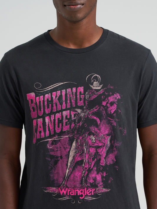 Wrangler Men's Bucking Cancer Ss Tee