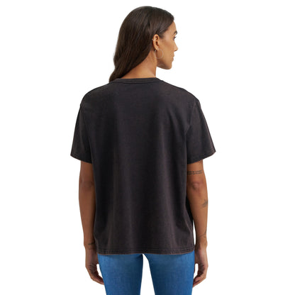 Wrangler Women's Long Live Cowboys Nostalgia Retro Reg Graphic Tee
