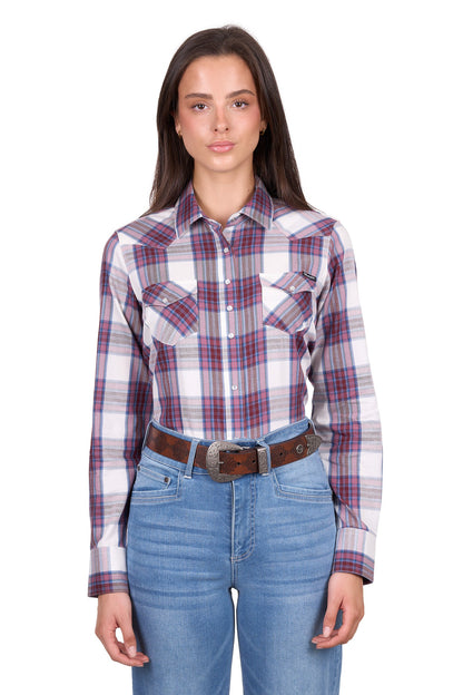 Wrangler Women's Jaclyn Check L/S Shirt