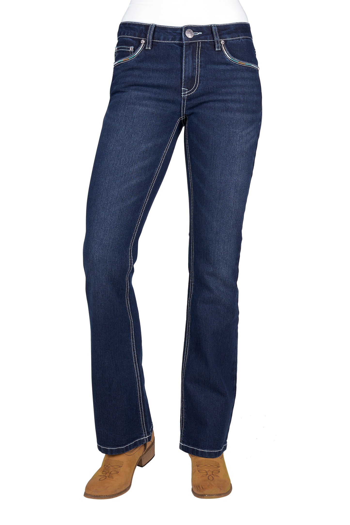 Pure Western Women's Meg Bootcut Jean