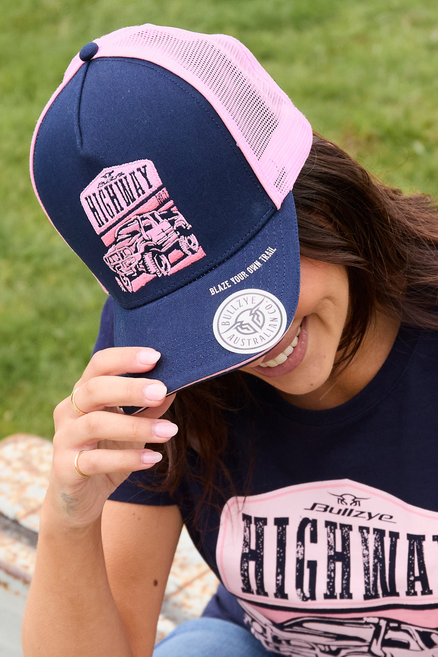 Bullzye Highway High Profile Trucker Cap
