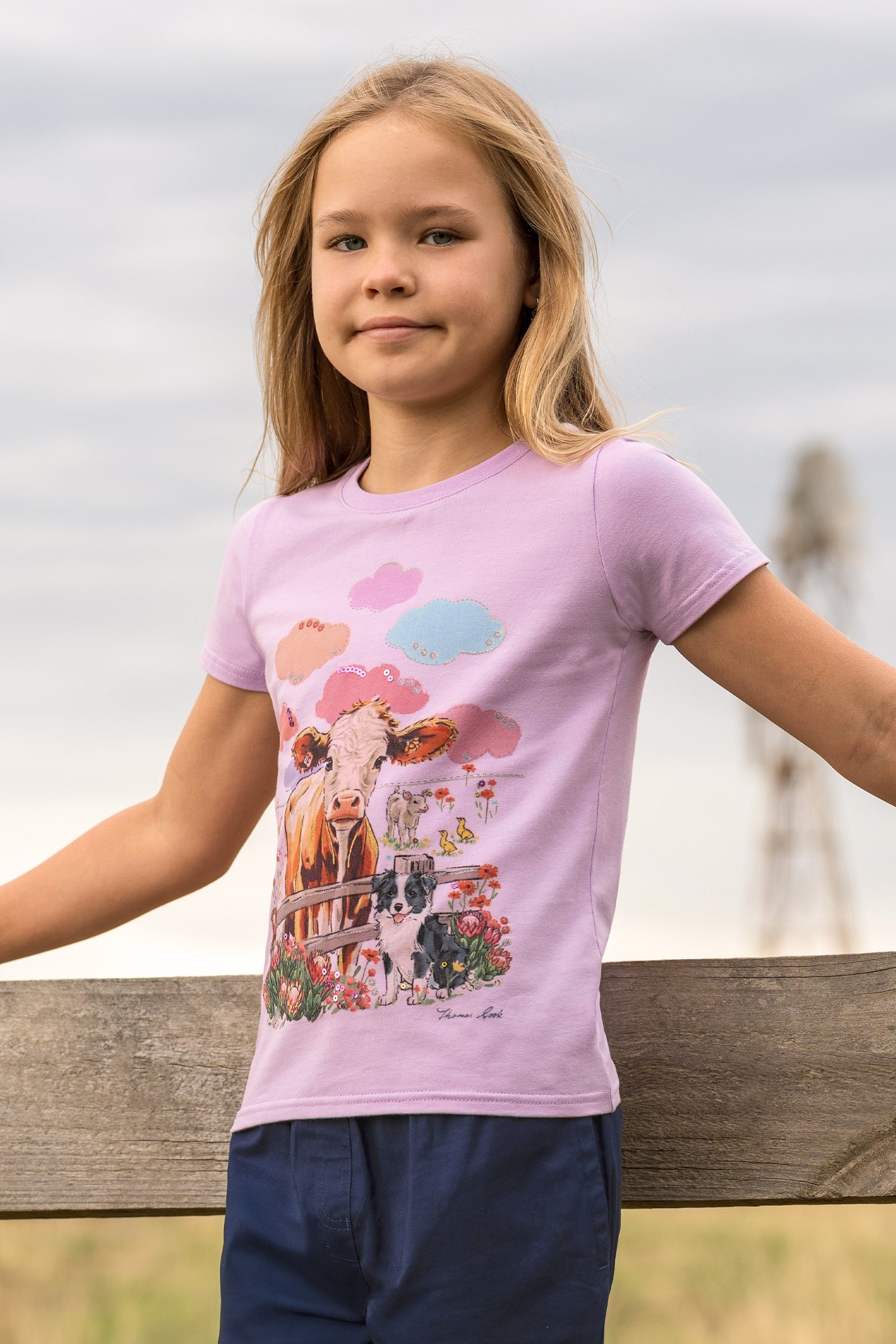 Thomas Cook Girls Selina Ss Tee